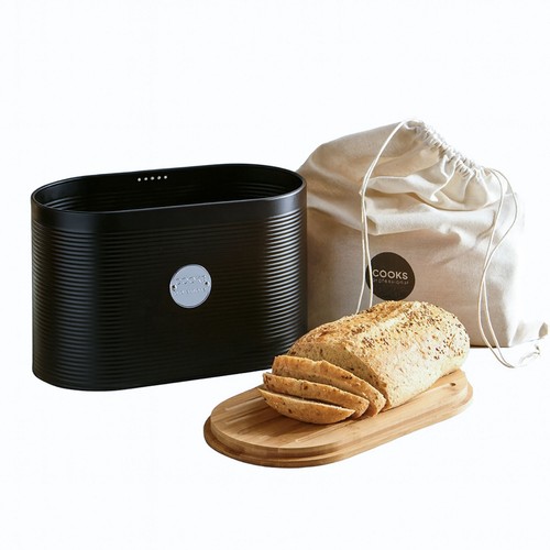 Ribbed bread bin with - ribbed,