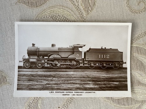Railway old postcard steam - postcard,,