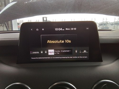 Kia stinger audio sat nav - kia,