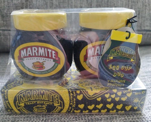 Marmite egg cups - marmite, cup