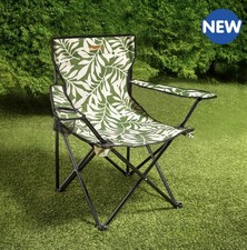 Folding Printed Armchair with