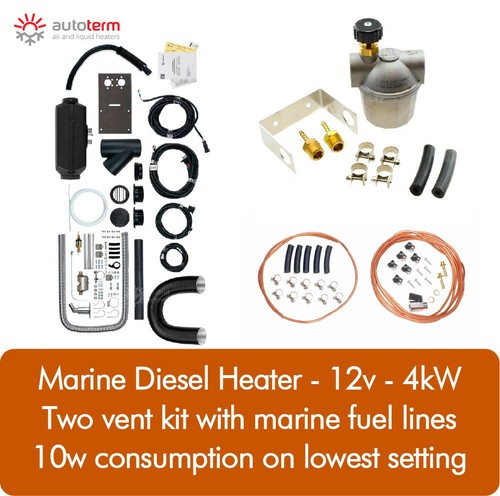 Autoterm marine 12v 4kw - 12v,