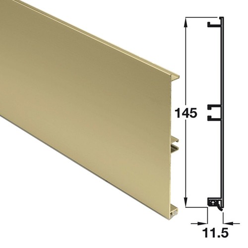 Hafele metal kitchen plinth - hafele,