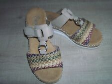NEW RIEKER Wedge Heel Sandals