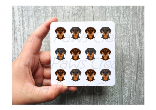 Doberman coaster novelty - coaster,,