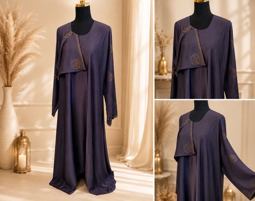 Elegant navy blue - navy, butterfly