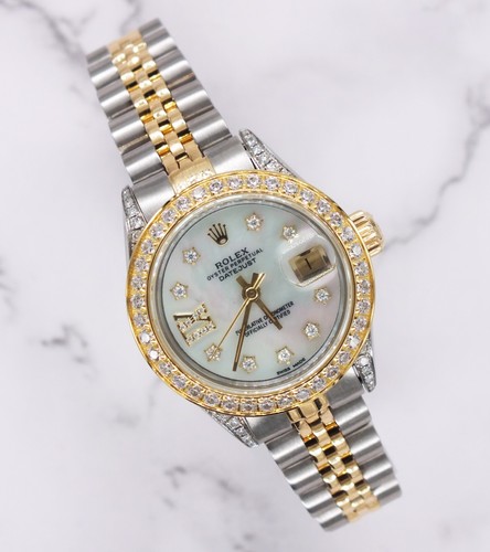 Rolex datejust 26mm bimetal - rolex,
