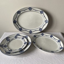 Vintage Newport Pottery &Co Ltd. Burslem joblot 5 platters & plates
