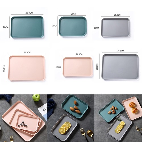 Plastic food tray serving - plastic,