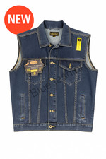 Mens Denim Jean Sleeveless