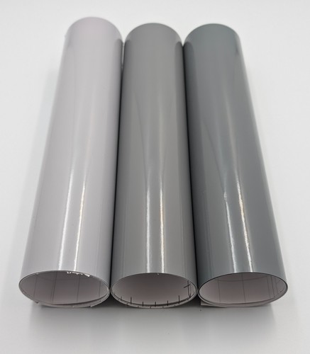 Gloss grey self - grey, vinyl