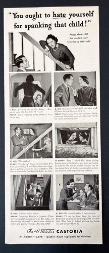 1939 fletcher castoria - fletcher's, safe