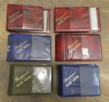 6 Empty Albums For Sampson's Woven Cloth Patches Badges