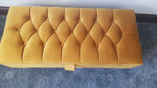 Chesterfield footstool ottoman - chesterfield,