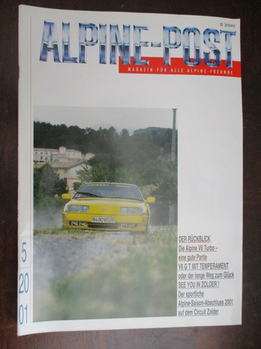Alpine post 2001 magazine - post,