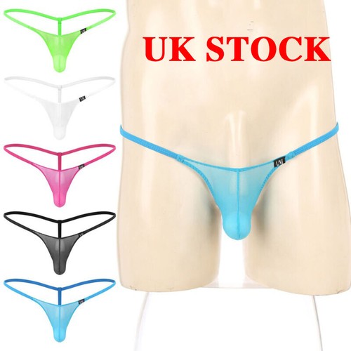 Men mesh see through bulge - uk,