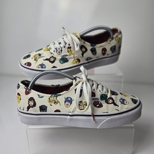 VANS Off The Wall Marvel x Avengers Marvel Heads low sneaker lace up UK7.5