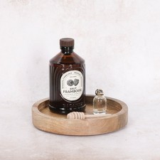 Large Mango Wooden Round Tray