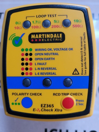 Martindale ez365 socket - socket, earth