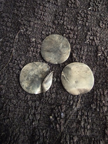 Silver georgian love tokens - silver,