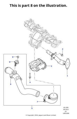Land rover genuine sensor - rover, air