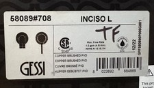 Gessi 58089#708 Inciso Wall