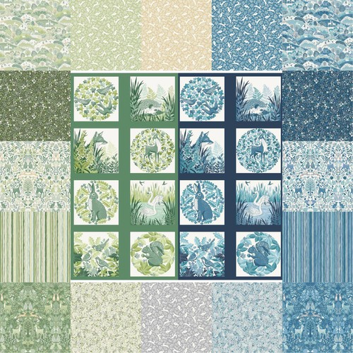 Foxwood cotton fabric range - foxwood, by