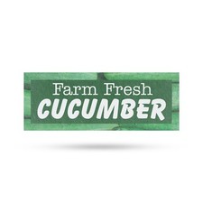 Farm Fresh Cucumber Vinyl