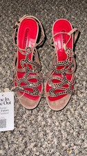 Cesare Paciotti suede strappy