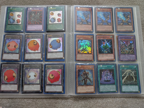 Cards binder 3 - yu-gi-oh,
