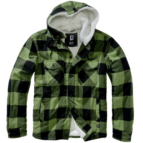 Brandit lumber hooded jacket - lumber,
