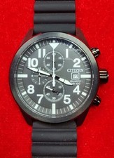 Citizen Chronograph Man's Watch Working.