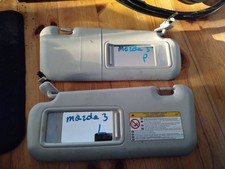 Mazda 2012 set sun visor - sun,