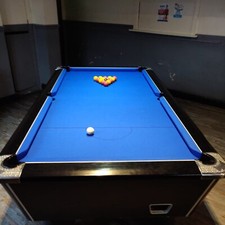 Pool Table Cloth Re-cover West Mids/Staffordshire Green, Red. Blue