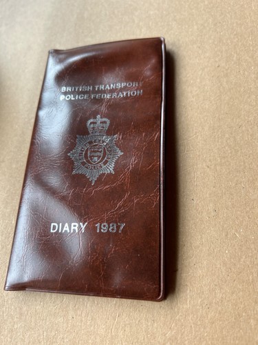 British transport police diary - british,