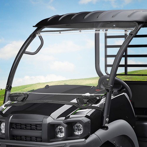 Full windshield front - front, vented