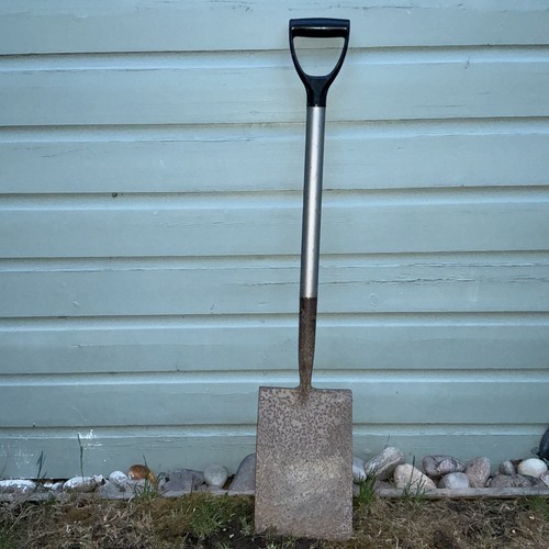 Vintage antique garden spade - antique,