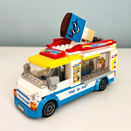 Lego city ice cream - city, truck