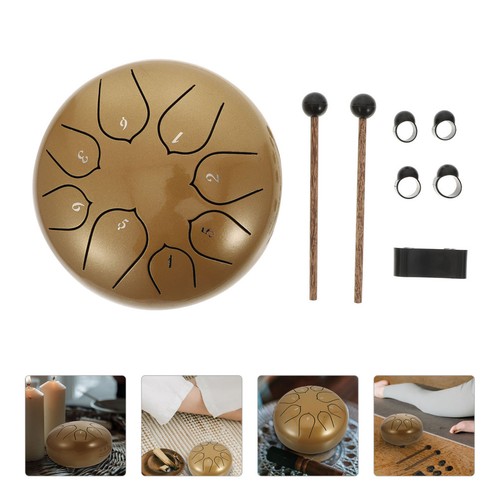 Golden alloy steel tongue - alloy, drum