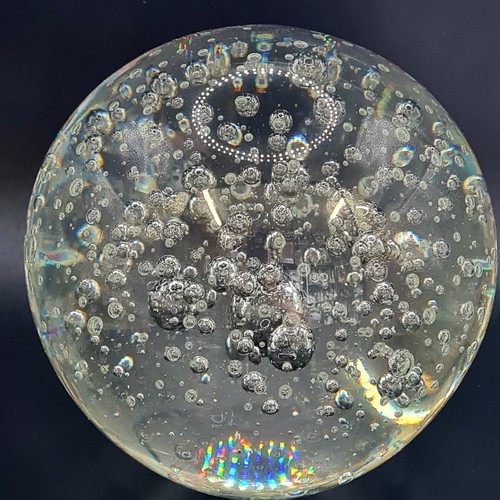 Glass scrying ball - scrying, clear