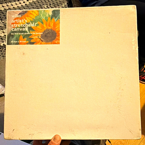 Wilko artist stretched square - artist,