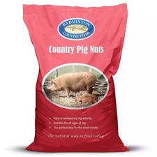 Badminton Country Pig Nuts - 20 kg Natural Ingredients
