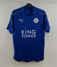 Leicester City Home Football Shirt 2016/17 Adults Large Puma H210