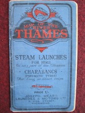 Map of the River Thames Joseph