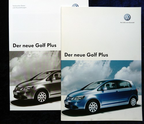 Golf plus brochure - vw,