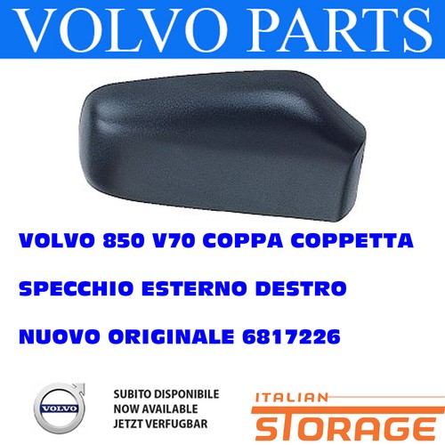 Volvo 850 v70 mirror cap - mirror, cup
