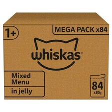 84 x 85g Whiskas 1+ Adult Cat