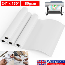 1-4rolls Plotter Paper 24" A1