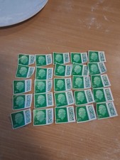 25 X 2nd Class Green  Royal