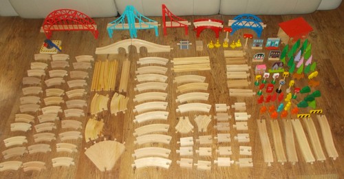 Huge 150pc bundle wooden - 150pc+,